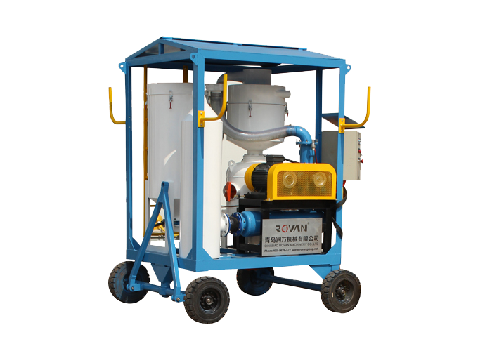 A brief display of the functional of our Fasterblaster blasting robot