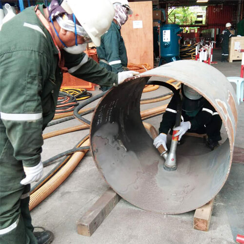 Recovery Sand Blasting Machine-3