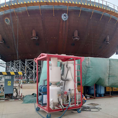 Recovery Sand Blasting Machine-5